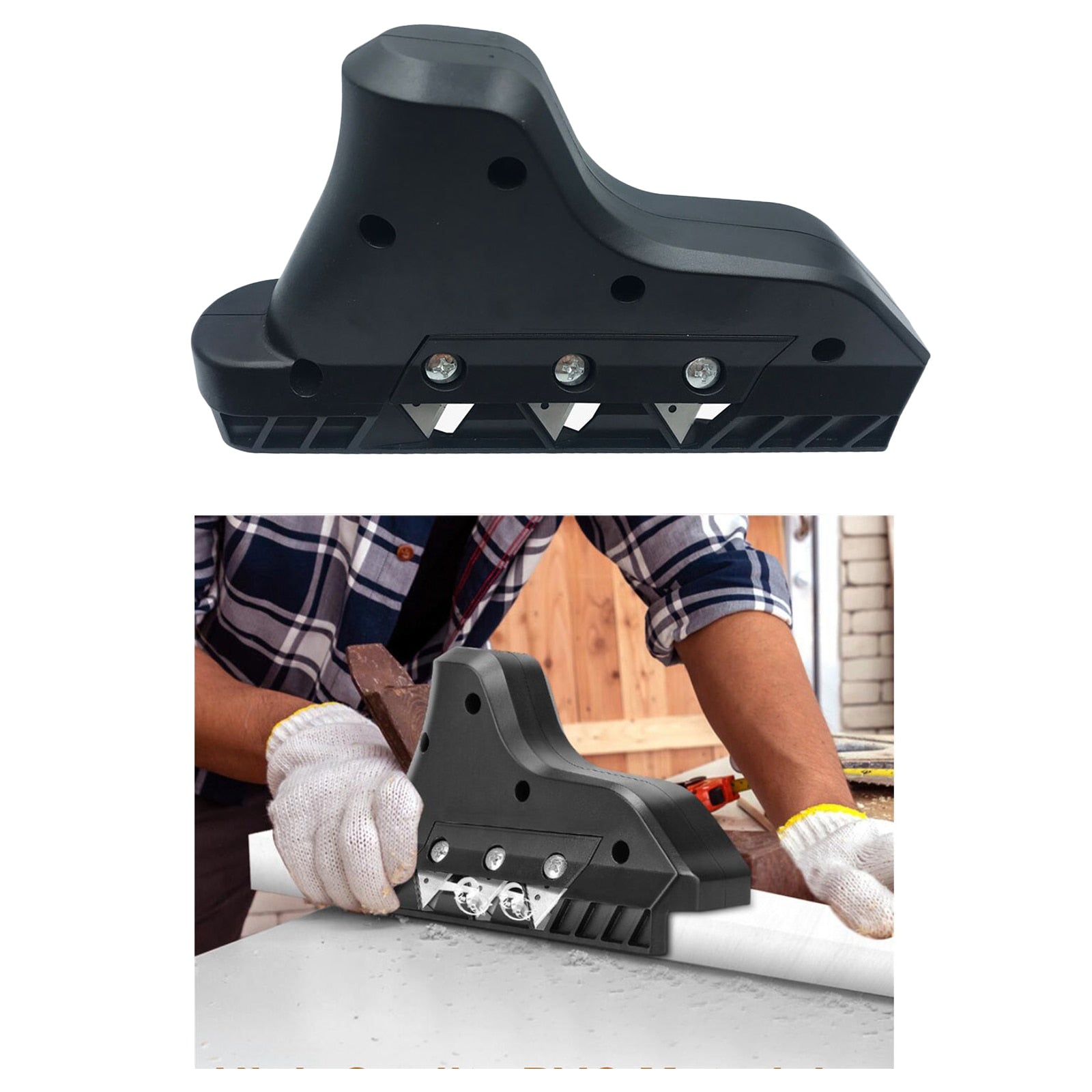 Board Edger Plane Drywall Artifact Tool Plasterboard Edger Cutting Tool - KiwisLove