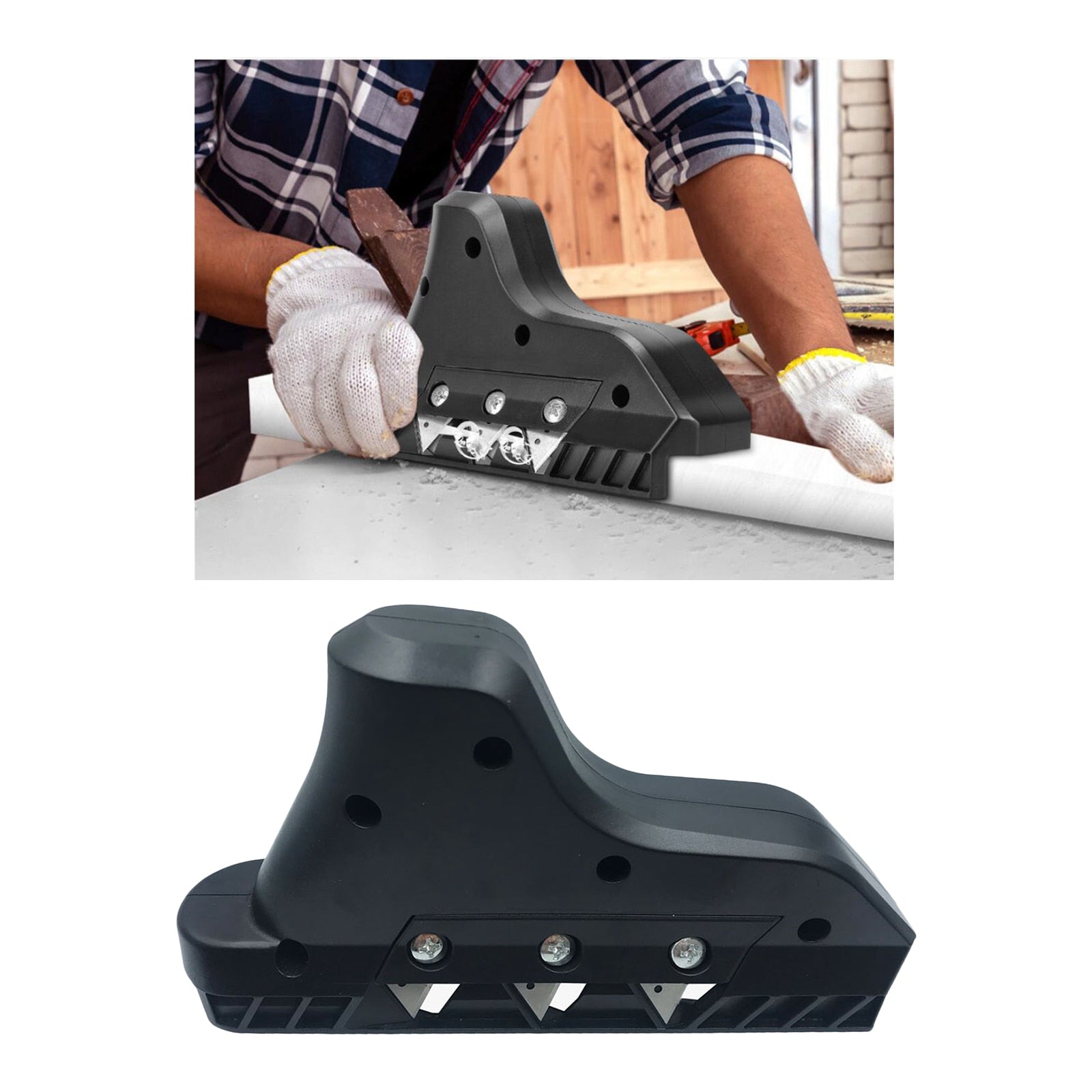 Board Edger Plane Drywall Artifact Tool Plasterboard Edger Cutting Tool - KiwisLove