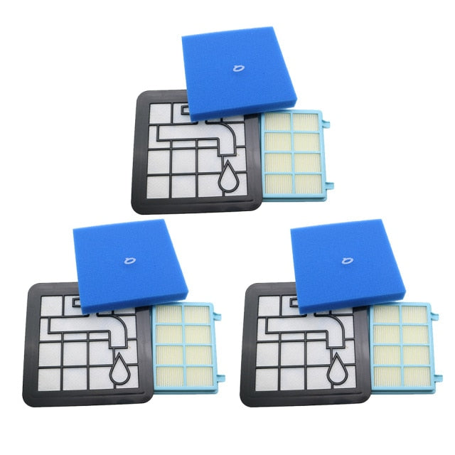 Vacuum Cleaner Foam Filter kit for Philips FC9331/09 FC9332/09 FC8010/01 - KiwisLove