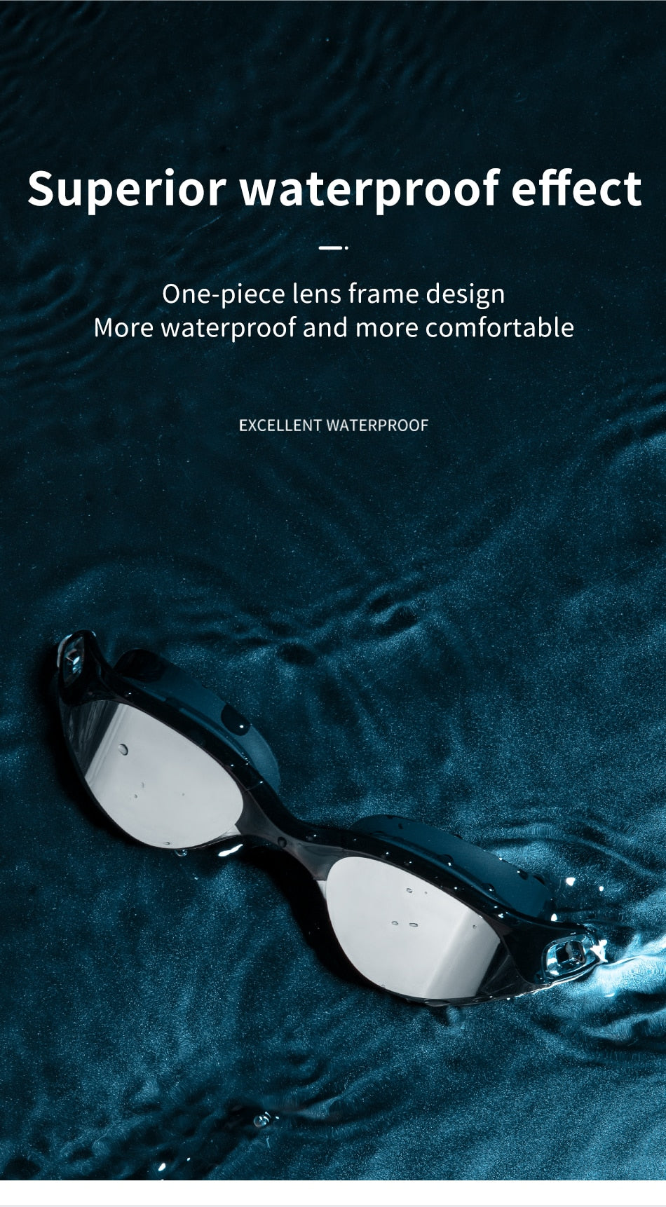 COPOZZ Women Men HD Anti-Fog UV Swimming Goggles Diving Glasses - KiwisLove