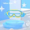 Kids Swimming Glasses Big Frame Anti-Fog  Swim Eyewear Silicone Diving - KiwisLove