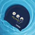 COPOZZ Unisex Swim Caps Waterproof Silicone Swimming Hat - KiwisLove