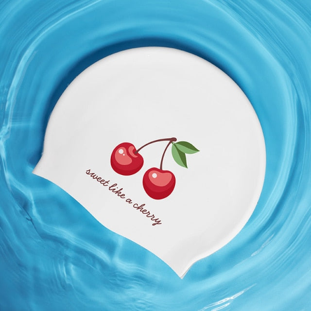 COPOZZ Unisex Swim Caps Waterproof Silicone Swimming Hat - KiwisLove