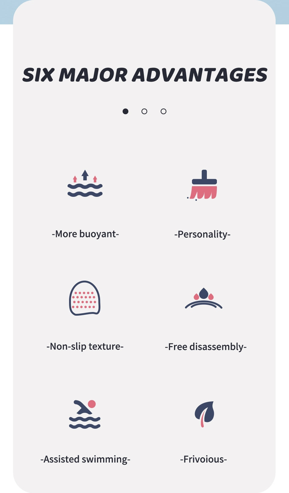 3pcs/Set Children EVA Foam Swimming Float Board  Belt Auxiliary Beginners - KiwisLove