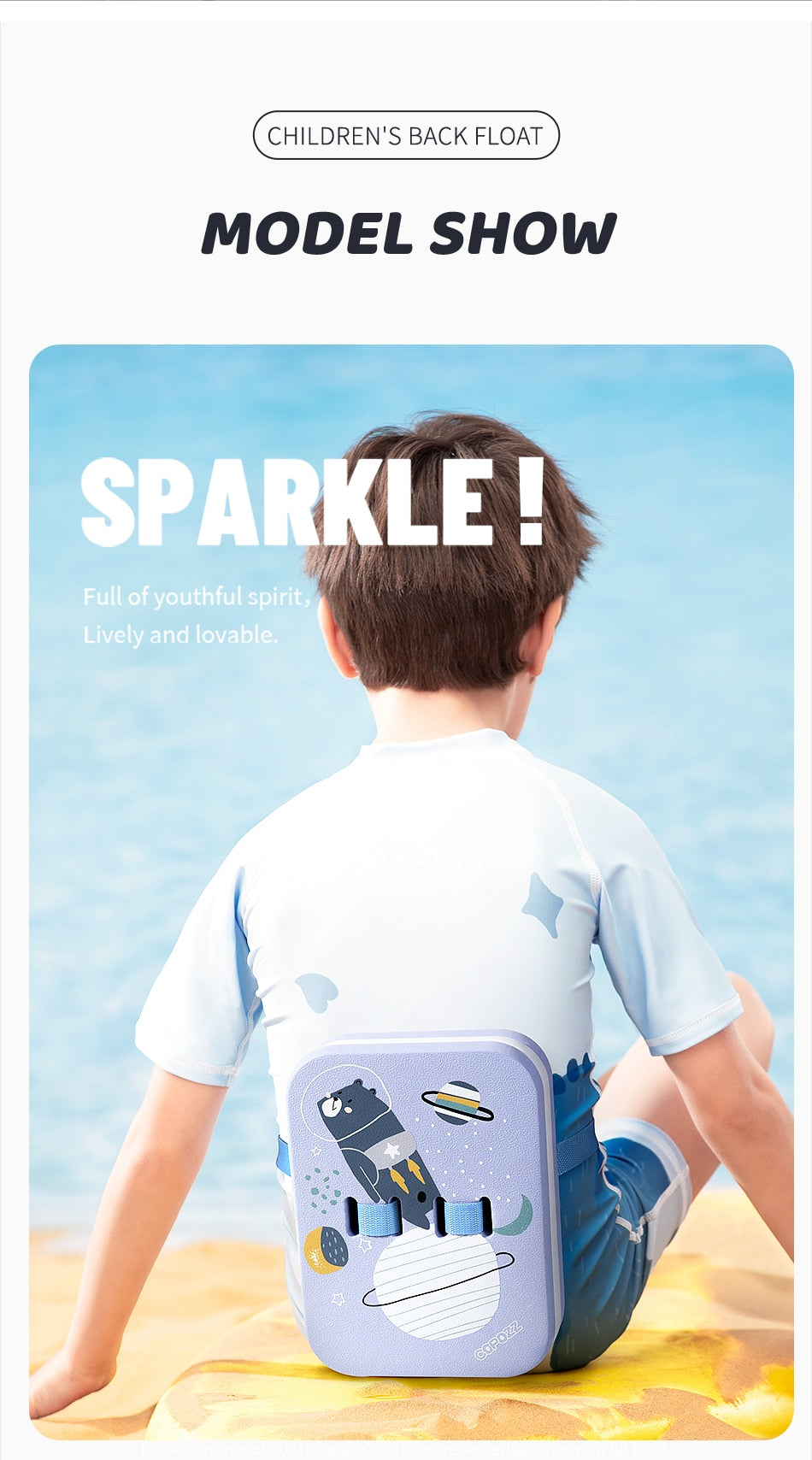 3pcs/Set Children EVA Foam Swimming Float Board  Belt Auxiliary Beginners - KiwisLove