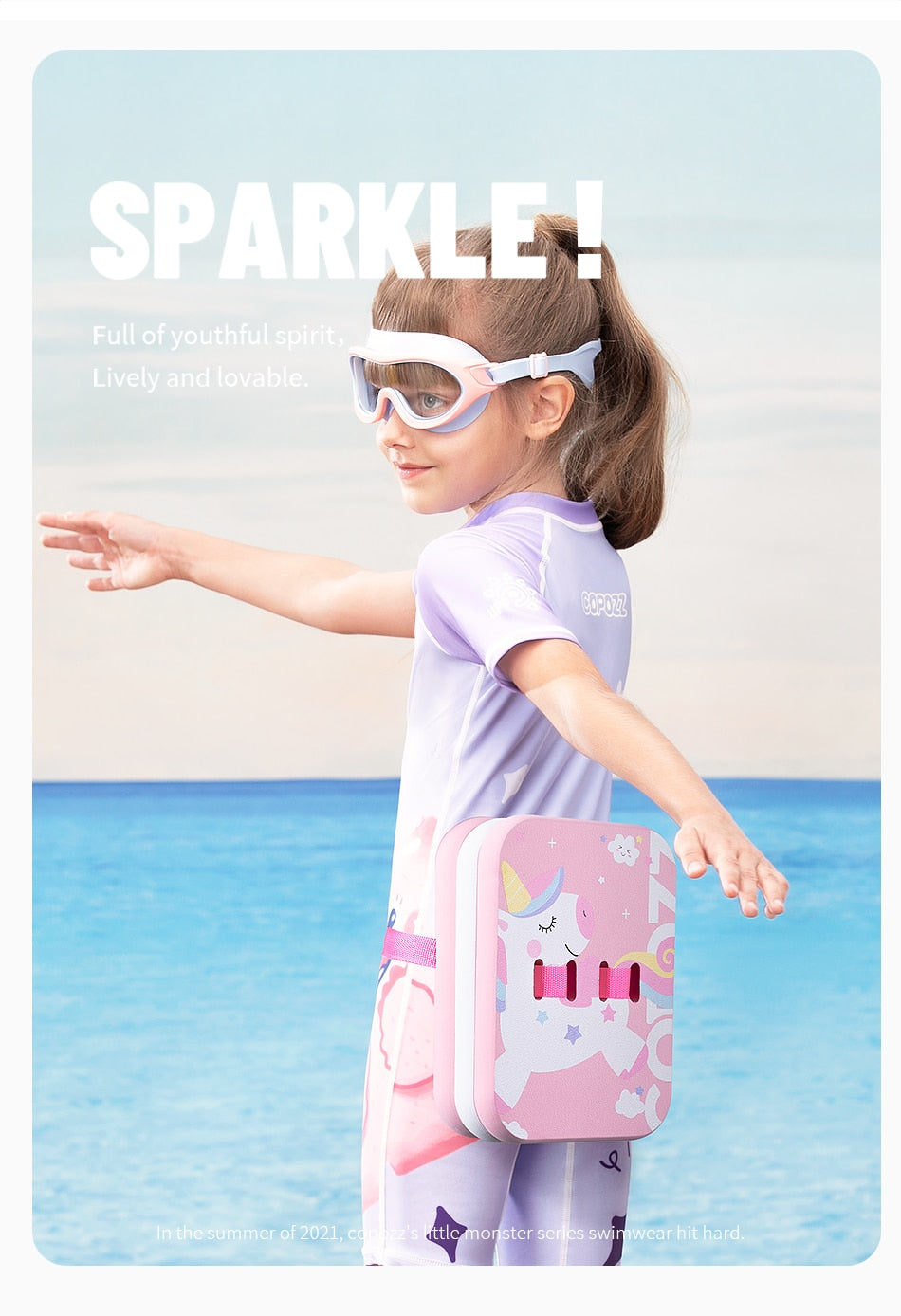 3pcs/Set Children EVA Foam Swimming Float Board  Belt Auxiliary Beginners - KiwisLove