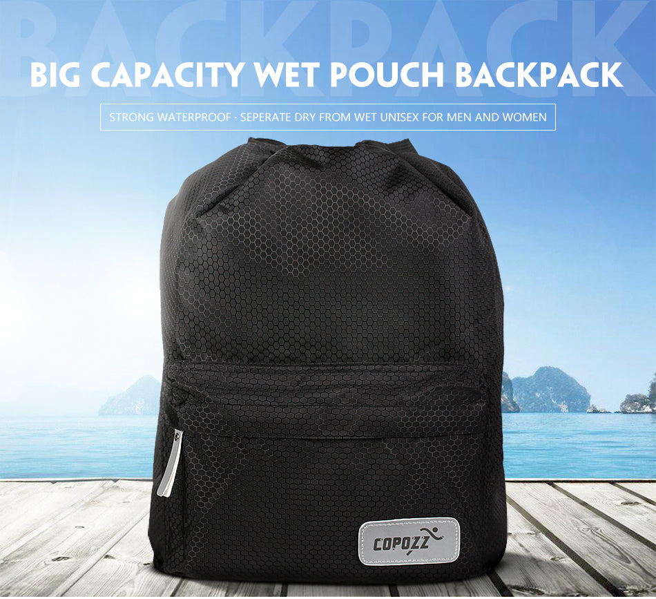 COPOZZ Backpack Large Combo Wet Dry Separation Swimming Waterproof - KiwisLove