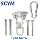 Heavy Bag Hanger Suspension Hooks Concrete Wooden Swing Hangers Sets - KiwisLove