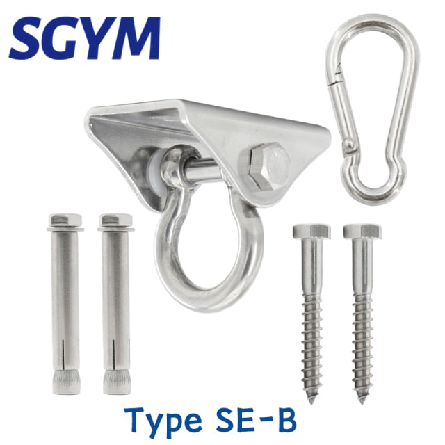 Heavy Bag Hanger Suspension Hooks Concrete Wooden Swing Hangers Sets - KiwisLove