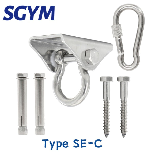 Heavy Bag Hanger Suspension Hooks Concrete Wooden Swing Hangers Sets - KiwisLove