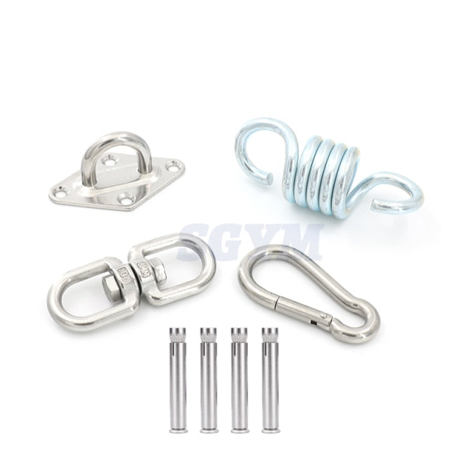 Rotation Swivel Hook Hammock Chair Swing Hanging Seat  Indoor Outdoor - KiwisLove