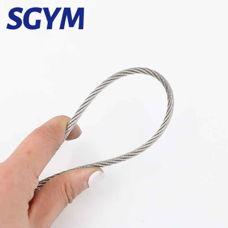 304 Stainless Steel Wire Rope Soft Lifting Cable - KiwisLove