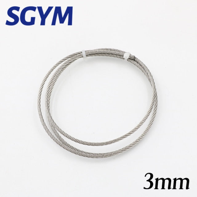304 Stainless Steel Wire Rope Soft Lifting Cable - KiwisLove