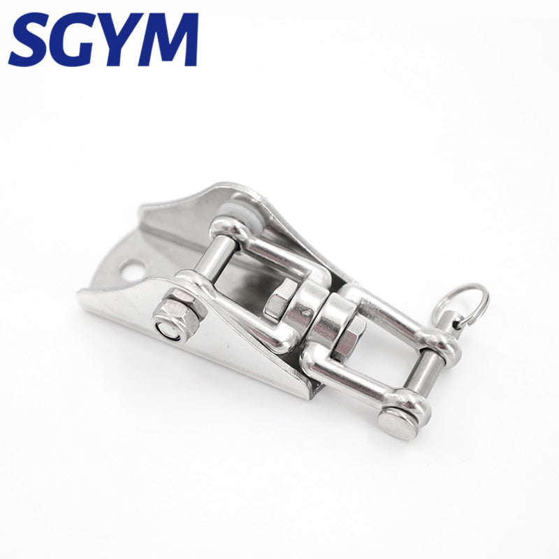 1set 304 Stainless Steel Heavy Duty Swing Fixed Buckles Hook Hanger - KiwisLove