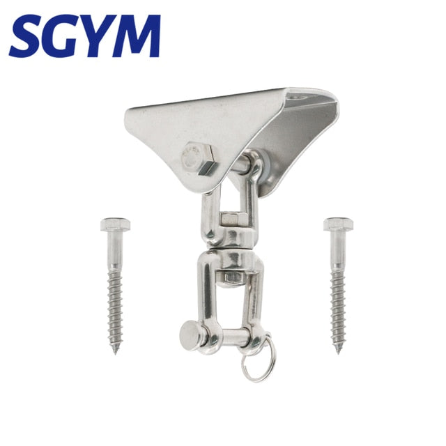 1set 304 Stainless Steel Heavy Duty Swing Fixed Buckles Hook Hanger - KiwisLove