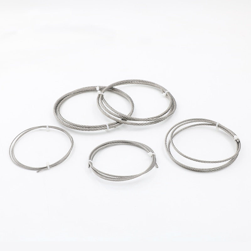 304 Stainless Steel Wire Rope Soft Fishing Lifting  Cable - KiwisLove