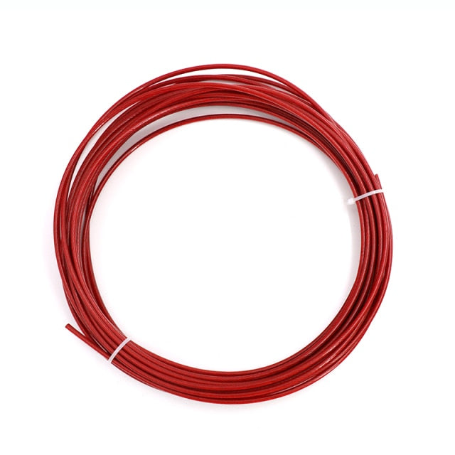 50m PVC Plastic Color Coated 304 Stainless Steel Wire Rope Cable - KiwisLove