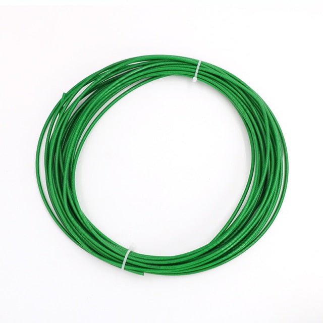 100m  PVC Plastic Color Coated 304 Stainless Steel  Wire Rope Cable - KiwisLove