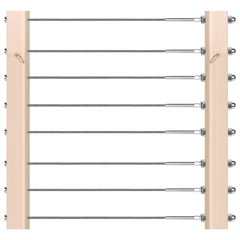 20pcs Threaded Hand Crimp Swage Stud Stemball Swage  Pack Tension End - KiwisLove