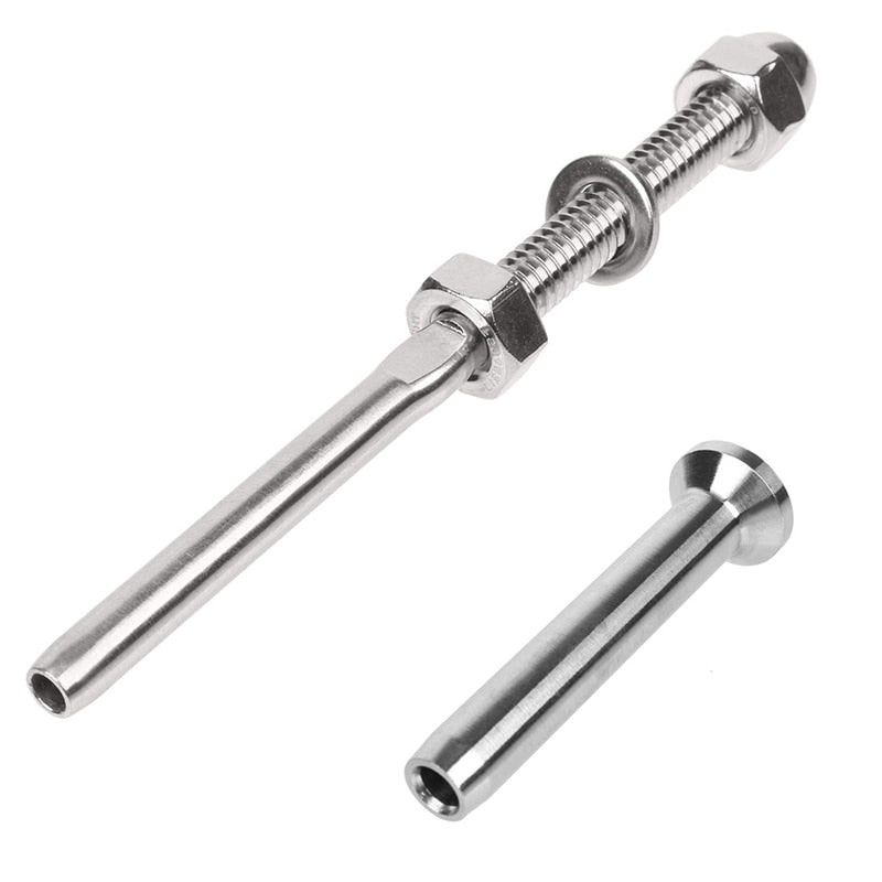 20 set Threaded Hand Crimp Swage Stud Stemball Swage Combination Pack - KiwisLove