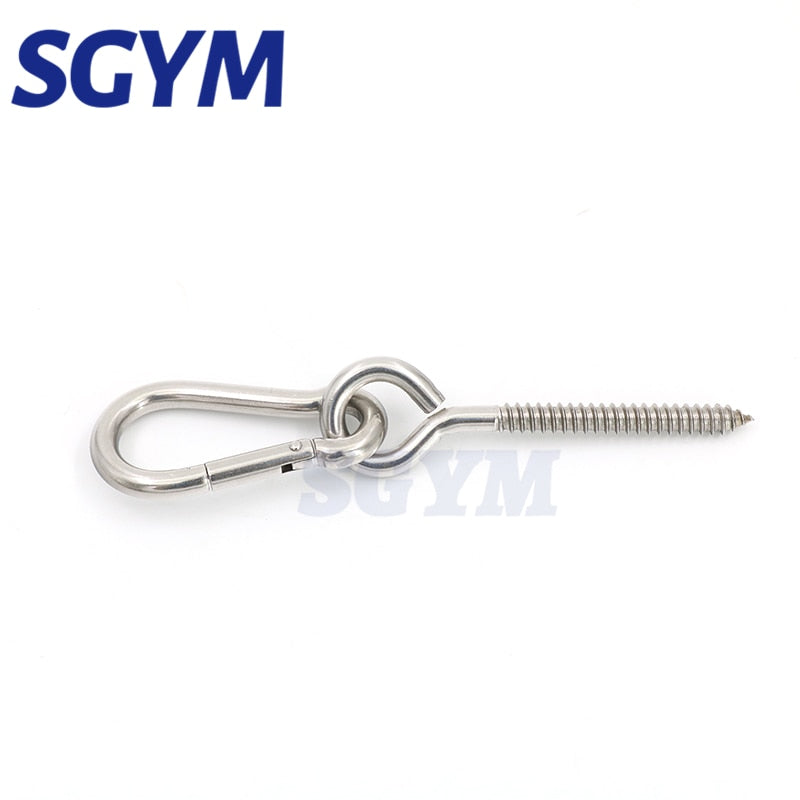 Heavy Duty Swing Hangers Hammock suspension ring screw spring hook - KiwisLove
