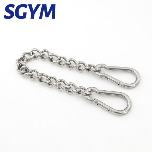 Hanging Chain 2 Carabiners Hanging  Hammocks Punching Bags Heavy Duty - KiwisLove