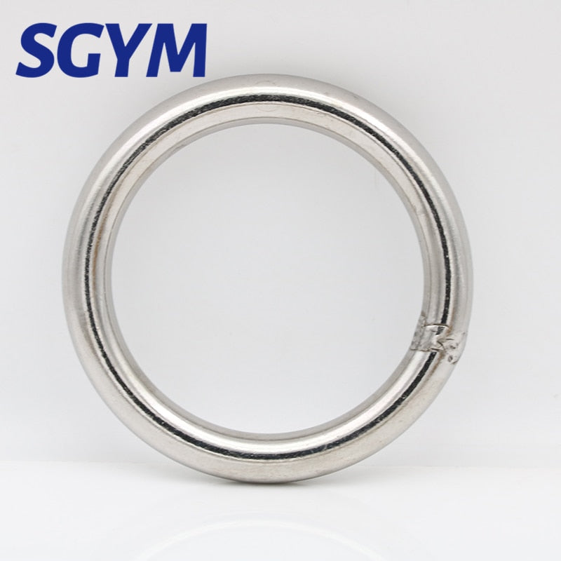 1pcs 304Stainless Steel Big O Ring Strapping Welded Round Rings - KiwisLove