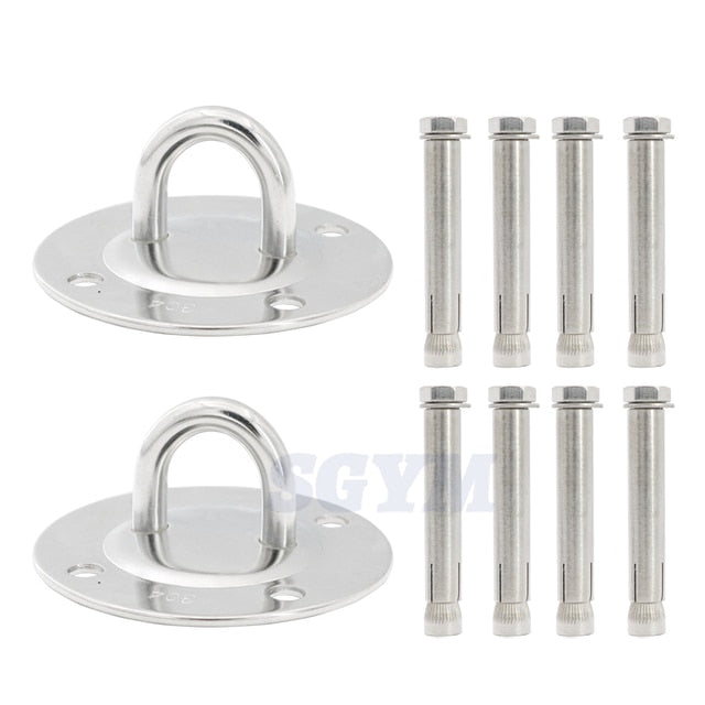 Hammock Wall Mount Anchor Hooks Heavy Duty Ceiling Swing Hanging Kit - KiwisLove