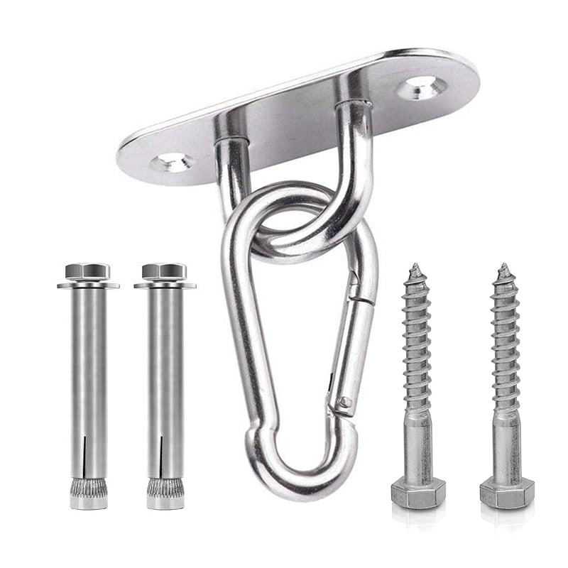 M8 Hammock Swing Hook Fixed Plate  304 Stainless Steel Hanging  Kit - KiwisLove