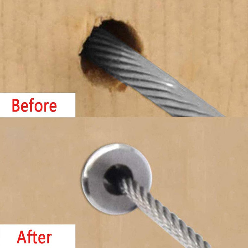 316 Marine grade Stainless Steel Protective Protector Sleeves Grommet - KiwisLove