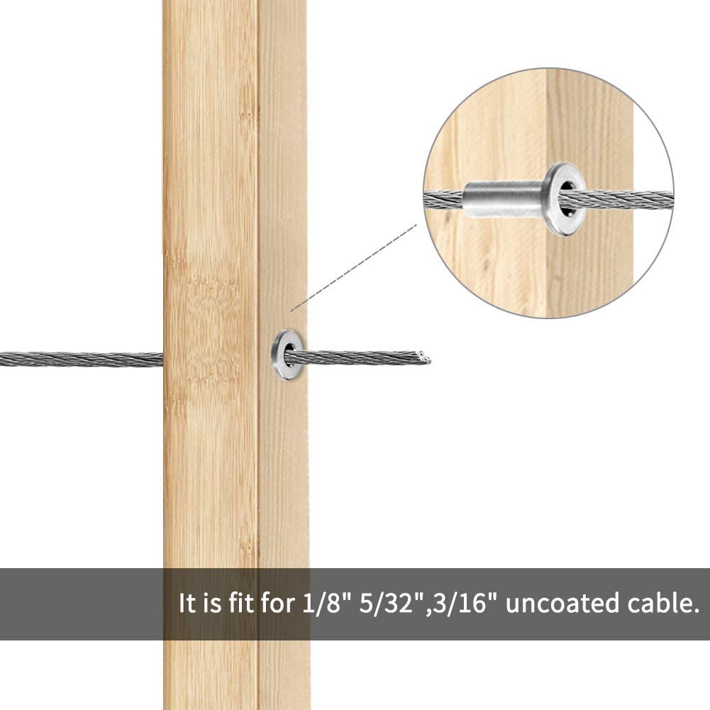 316 Marine grade Stainless Steel Protective Protector Sleeves Grommet - KiwisLove