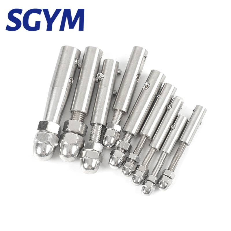 Cable Railing Wire rope Threaded Stud Tension End Fitting Toggle Anchor - KiwisLove