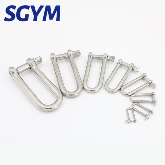 304 Stainless Steel D Shackle Anchor Shackle Connector Rigging Fastener - KiwisLove