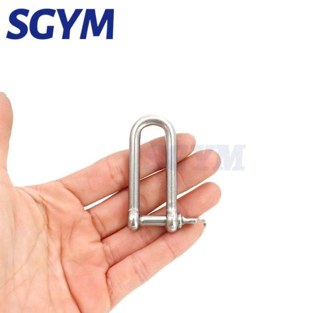 304 Stainless Steel D Shackle Anchor Shackle Connector Rigging Fastener - KiwisLove