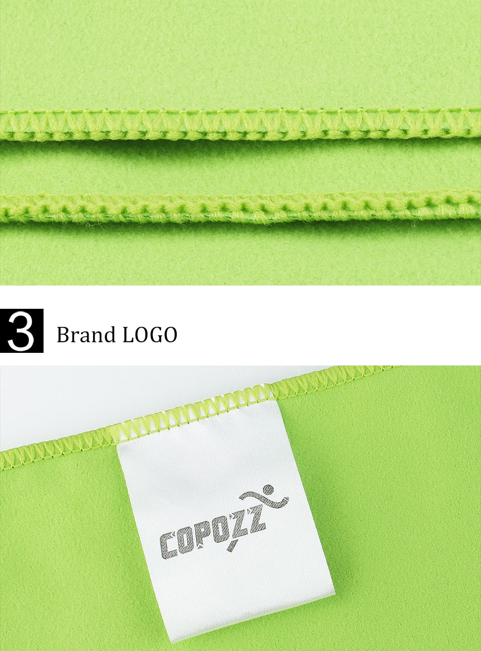 Copozz Swimming Towel Easy Dry Swim Diving Cycling Microfiber Travel Gym - KiwisLove