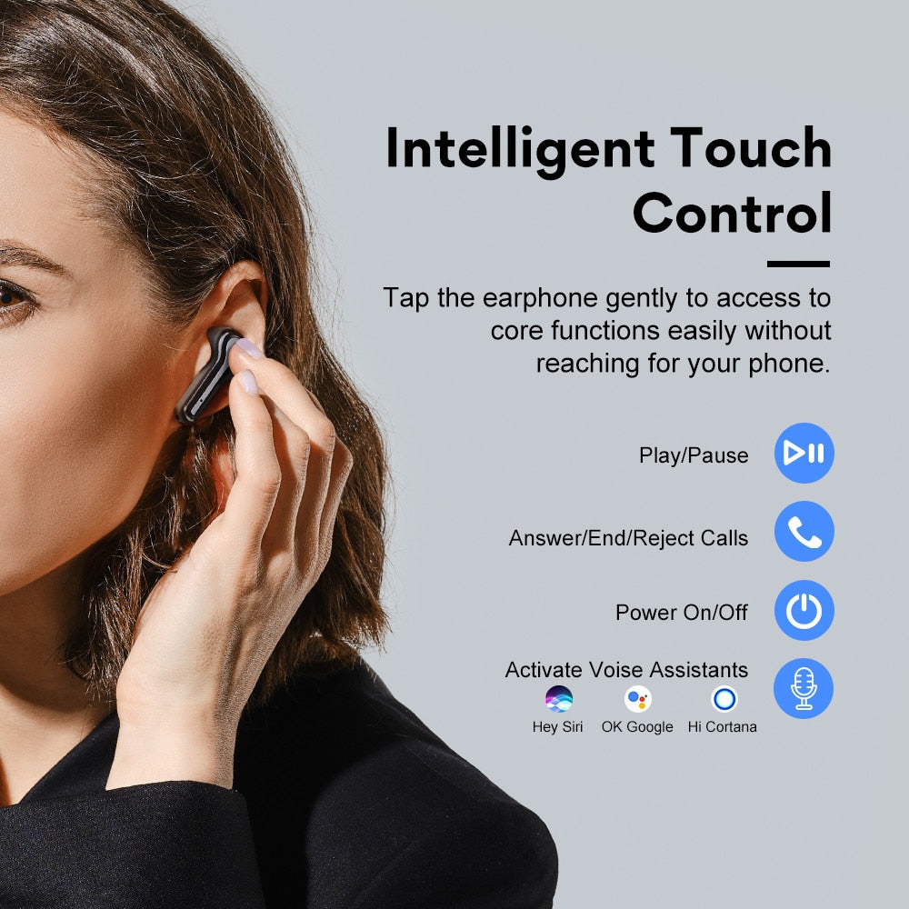 Oneodio F1 True Wireless Earphones Bluetooth 5.0 Headphones TWS Stereo - KiwisLove