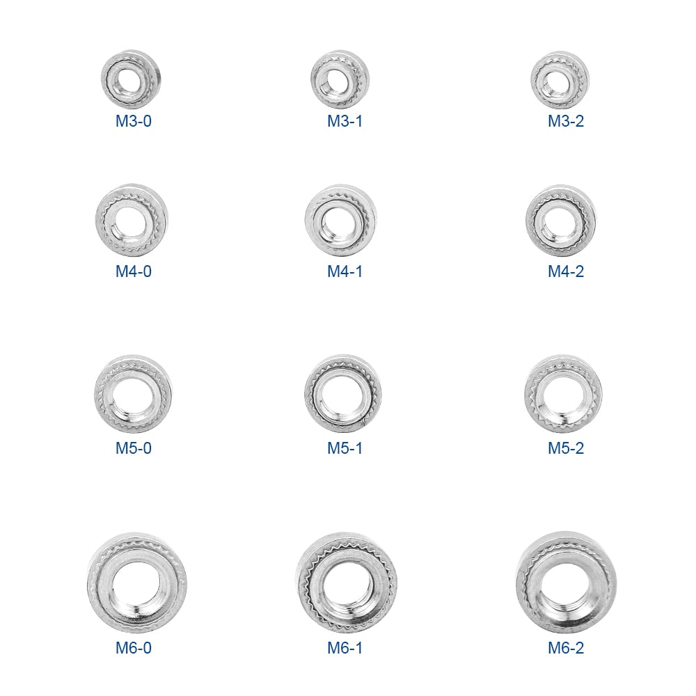 450pcs self clinching nut CLS 304 stainless steel steel swage press-fit plug - KiwisLove