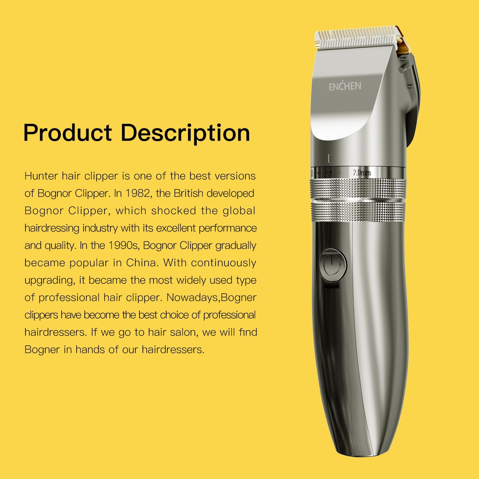 ENCHEN Rechargeable Electric Hair Clippers Beard Trimmer Professional - KiwisLove