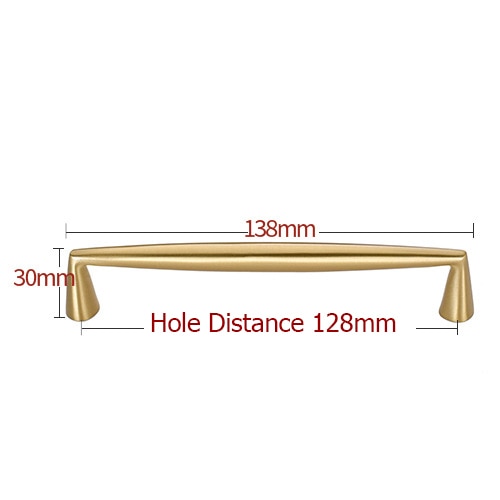 Brass Furniture Handles Copper Cabinet Knobs - KiwisLove