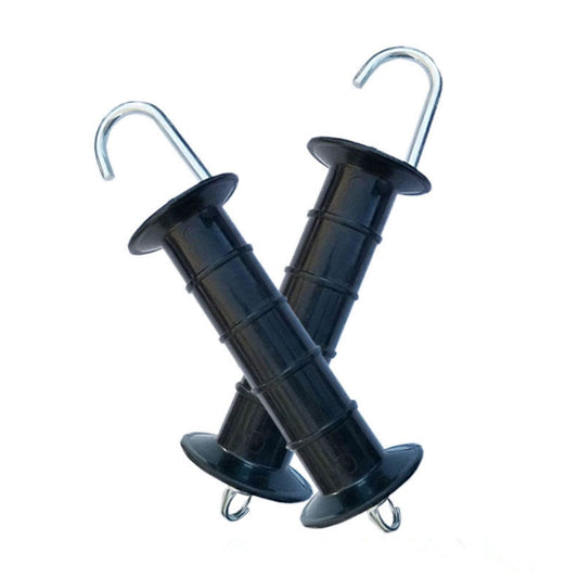 2 pcs Fence Gate Handle Spring Loaded High Visibility Electric Durable - KiwisLove