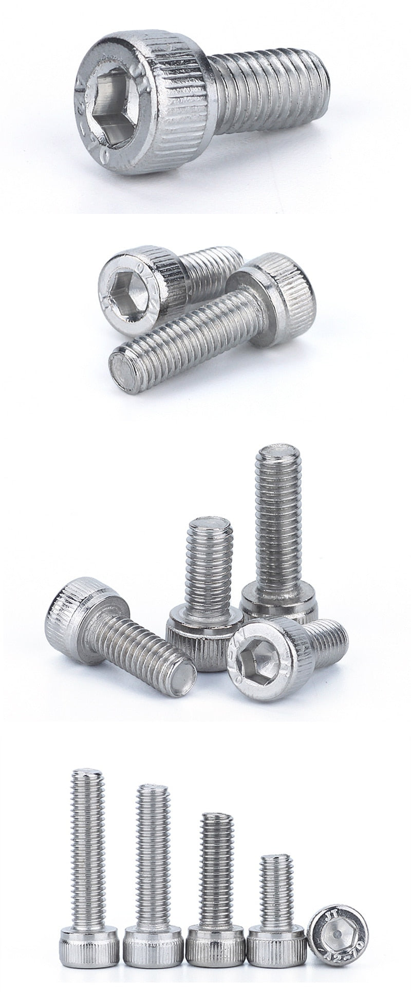 10pcs Hexagon Socket Head Cap Screws Inner Hex Socket Bicycle Bolt - KiwisLove