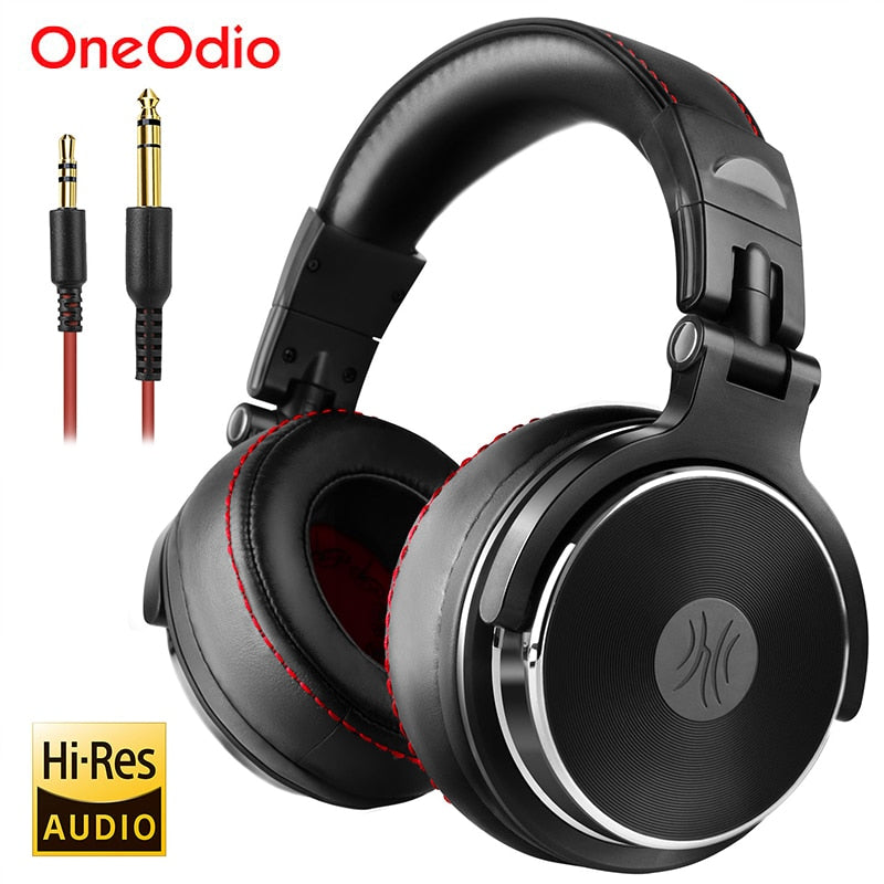 Oneodio Studio Pro 50 DJ Headphone Over Ear 50mm Drivers HIFI Wired - KiwisLove