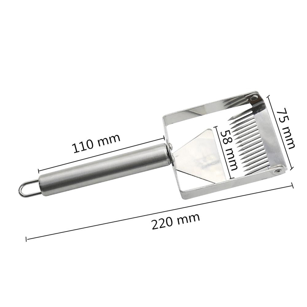 Stainless Steel Needle Type Honey Fork Scraper Cut Comb Scrape Shovel - KiwisLove