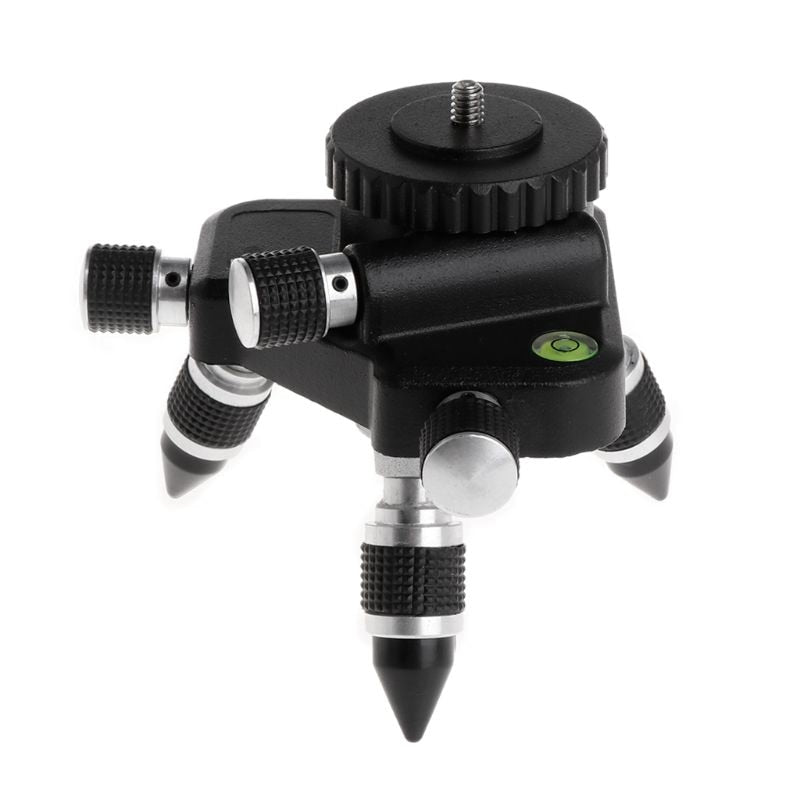 Adjustment Rotation Tripod Bracket Base Pedestal for 1/4" interface Laser Level - KiwisLove