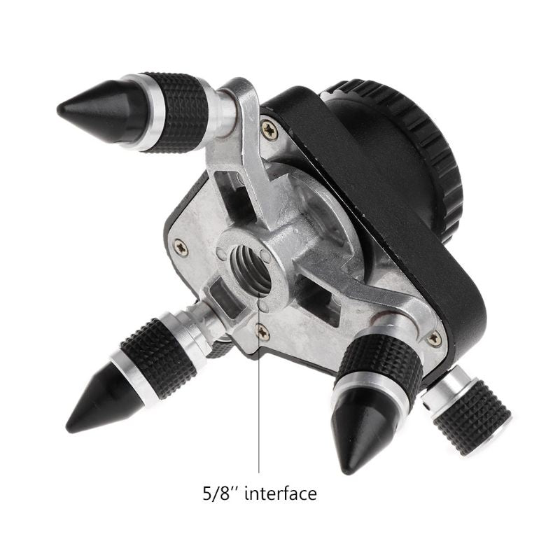 Adjustment Rotation Tripod Bracket Base Pedestal for 1/4" interface Laser Level - KiwisLove