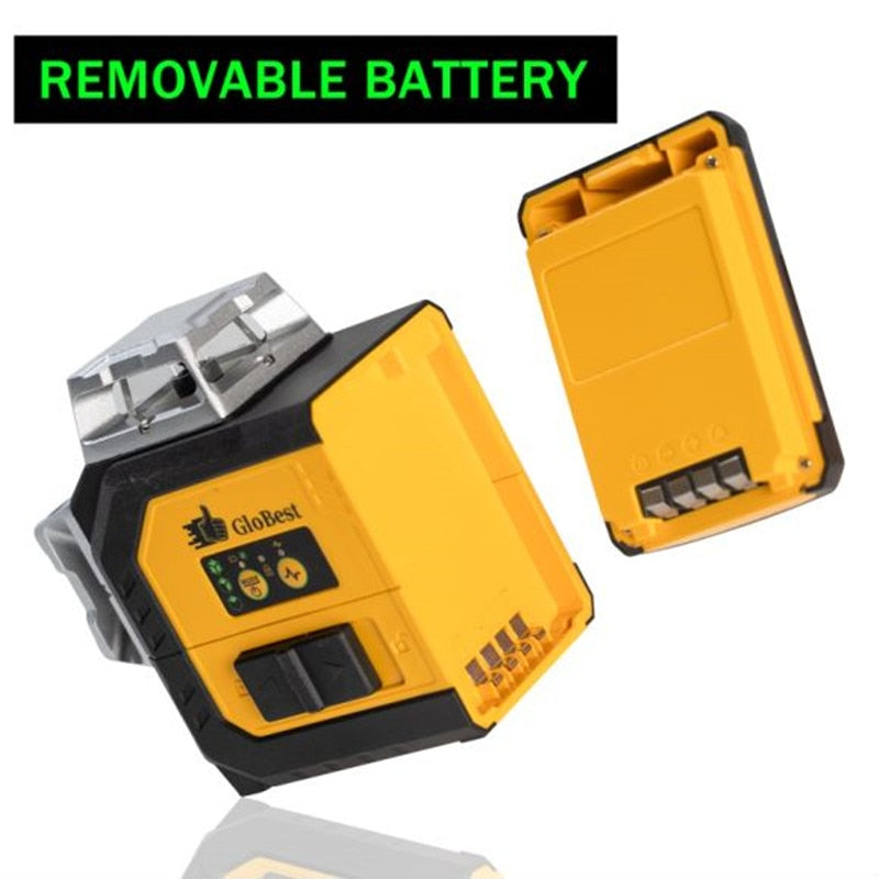 Fukuda 16 Line 4D laser level 360 Vertical Horizontal Osram Beam - KiwisLove