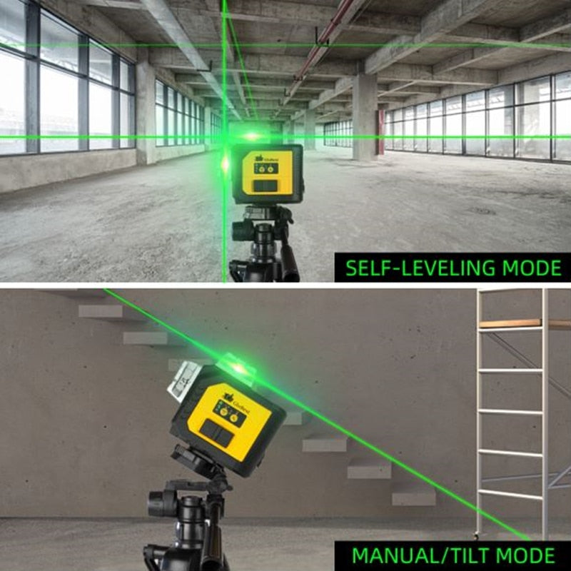 Fukuda 16 Line 4D laser level 360 Vertical Horizontal Osram Beam - KiwisLove