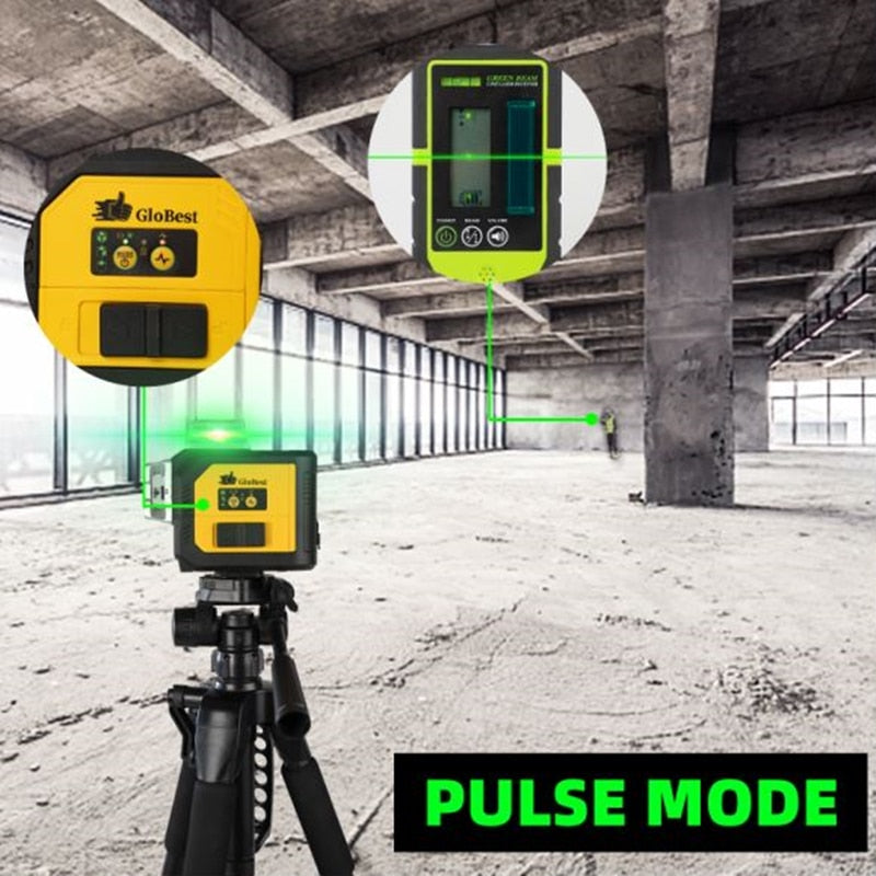 Fukuda 16 Line 4D laser level 360 Vertical Horizontal Osram Beam - KiwisLove