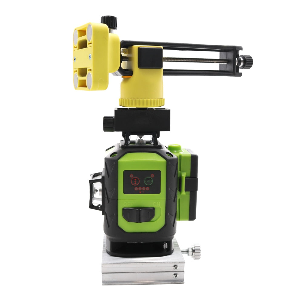 Fukuda Rotary Laser Level 360 16 Lines 4D Green Beam Cross Self-Leveling - KiwisLove