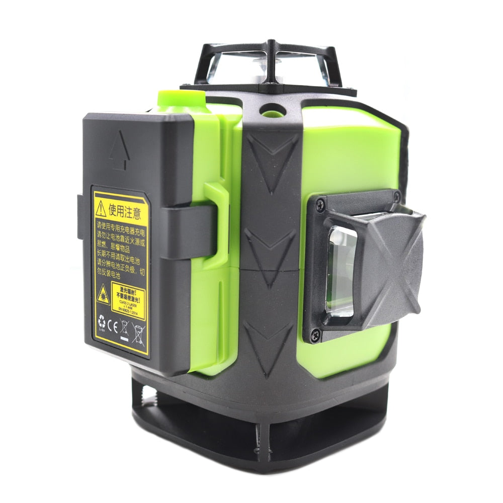 Fukuda Rotary Laser Level 360 16 Lines 4D Green Beam Cross Self-Leveling - KiwisLove